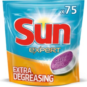 Sun Expert Pouch - Extra Degreasing - 75 stuks - Vaatwastabletten (8710447365946)