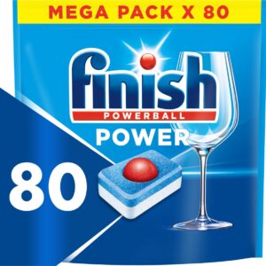 Finish Power All in One Regular Vaatwastabletten - 80 capsules (3665468402345)