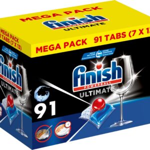 Finish Ultimate All in One regular vaatwastabletten - 91 capsules (8720065015611)