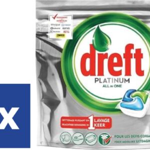 Dreft All in One Platinum Vaatwastabletten - 3 x 14 stuks (6017445316362)