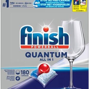 Finish Powerball - Quantum All in 1 - Vaatwastabletten - 180 Tabletten (8720065006381)