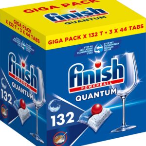 Finish Quantum All in One Regular Vaatwastabletten - 132 Stuks - halfjaarbox (8720065008446)