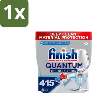 Finish - Vaatwastabletten - Quantum Infinity Shine - 83 Capsules - 1 stuk (8721418697638)