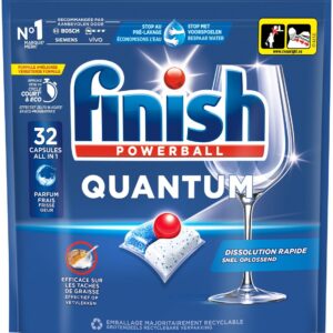 Finish Vaatwastabletten Powerball Quantum All-In-1 Regular (32 tabletten) (8720065014515)