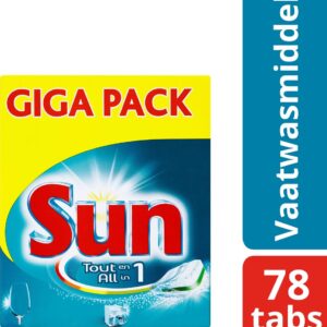 Sun All in 1 - 78 stuks - Vaatwastabletten (8712561939058)