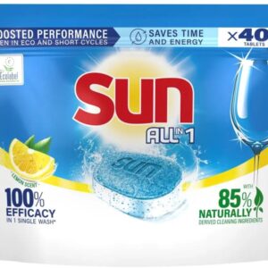 Sun Vaatwastabletten All-in-1 Lemon - 40 stuks (8720181256189)