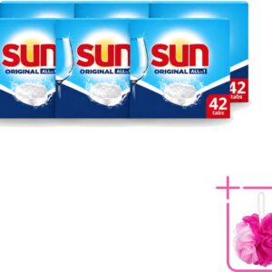 6 x Sun - Vaatwastabletten - Original - 42 tabletten - Bulkverpakking - Vaatwastabletten - Vaatwasser (8721643118748)