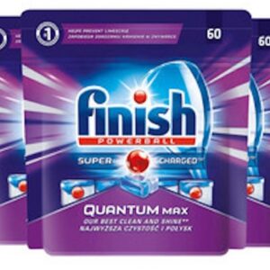 Finish Quantum Max Power & Pure - 5 x 60 Vaatwastabletten - Voordeelverpakking (5011417784228)