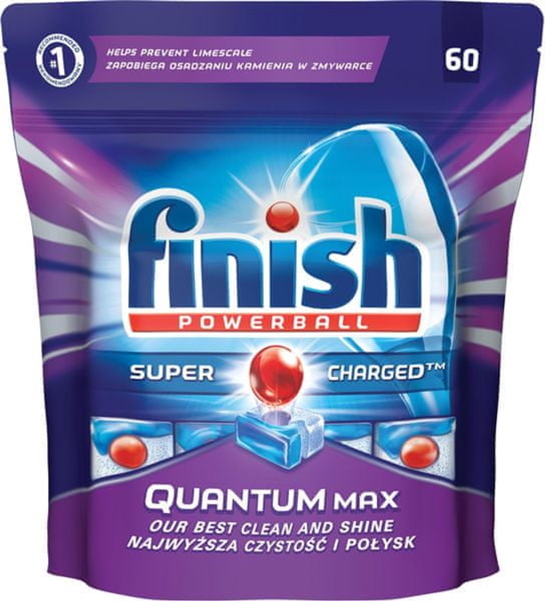 Finish Quantum Max Regular Vaatwastabletten - 64 tabs (5410036102701)